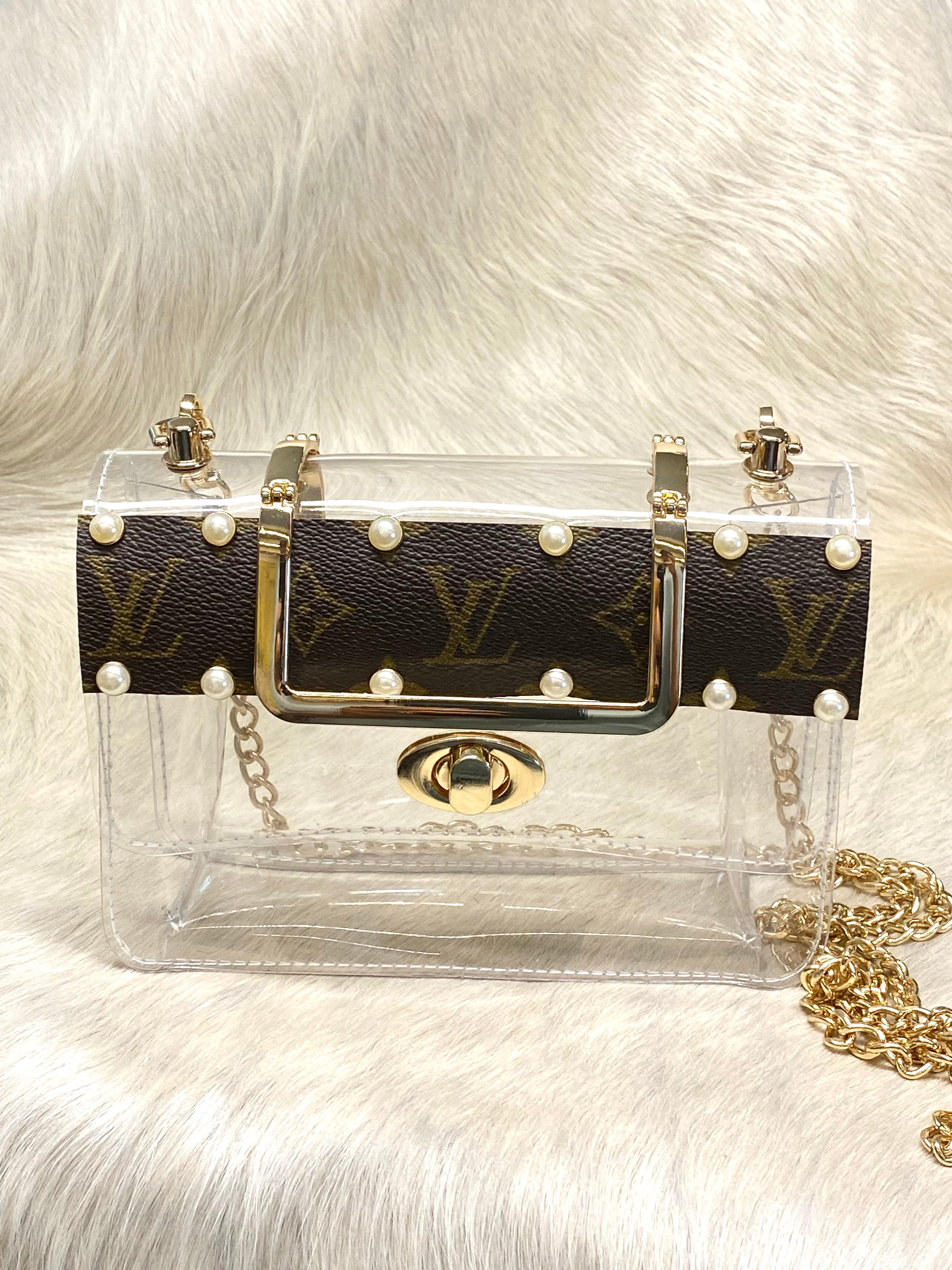 Lv discount clear purse